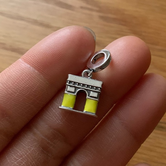 NWOT Arc de Triomphe Luminous Dangle Charm Sterling Silver 925 - Picture 4 of 11